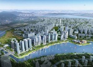 인천경제청, 송도국제도시 워터프런트 1-2단계 22일 착공