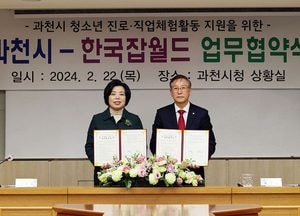 과천시-한국잡월드, 청소년 진로·직업 체험 활동 지원 강화 업무 협약 체결