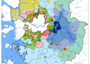 경기도, 중첩규제 상황 한 눈에 볼 수 있는 규제지도 공개