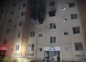 포천 소흘읍 저층 아파트서 불, 위층 60대 주민 사망