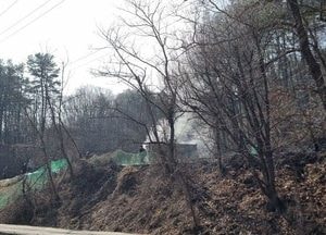 양평 지평서 산불, 30분 만에 진화