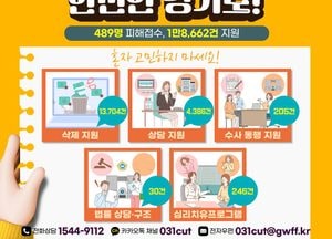 "디지털성범죄 패해 돕는다" 경기도, 지난해 피해자 489명에 영상삭제·법률 등 1만8662건 통합 지원