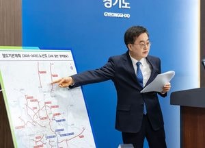 김동연 "경기도 철도시대 개척"…42개 노선, 총연장 645㎞