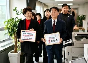 후보 등록 마친 "김은혜, 분당에 모든 것 바칠 것"