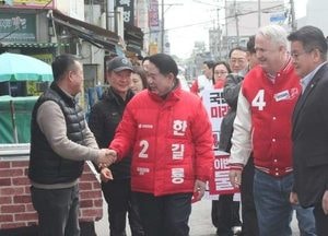 인요한-한길룡 ‘파주 표밭다지기’ 시도…살기좋은 나라·살고싶은 도시 조성 다짐