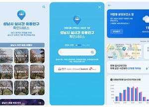 성남시, 전국 최초 실시간 유동 인구 확인 서비스 시범 운영...SK텔레콤 협력