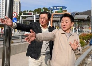 김동근 의정부시장, 민락톨게이트 현장 점검...‘회차로 개방 위해 지속 노력’ 할 것