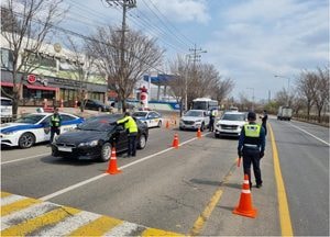 대낮 경기북부 음주운전자 7명 적발