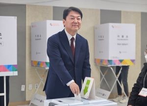 성남 분당갑 안철수 후보 "기억에 남는 승부 될 듯"