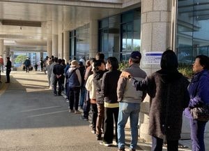 제22대 총선 사전투표율 유권자 4428만명 중 1384명 참여 31.28% 집계