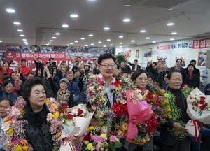 총 60석 걸린 경기도서 민주당 53곳 승리 '압승'