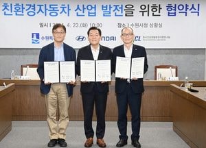 수원시, 현대차·KCL 친환경차 배터리 산업발전 활성화 협약 체결