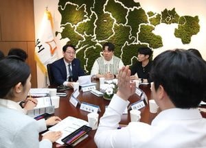 정명근 화성시장, 4개 대학 총학생회 회장단과 간담회