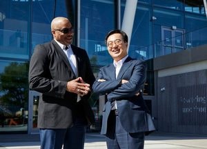 美 출장 김동연, 세계 최대 AI반도체 기업에 “ 협력하자”