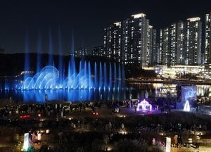 화성시, 동탄호수공원 루나분수 멀티미디어쇼 콘텐츠 개발 착수