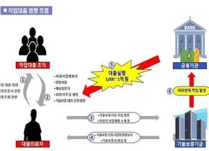 '앱 개발' 허위로 기술보증서 발급받아 은행서 100억원대 대출사기 일으킨 일당