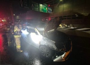 시흥 목감동 구간 제1순환고속도로서 차량 화재, 인명피해 없어