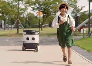 성남시 8월, 판교·서현동 일대에  자율주행 배달로봇 뜬다