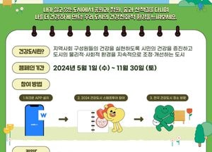 수원 팔색길 ‘건강도시 스탬프투어-도시에서 건강을 만나다’ 11월까지 진행