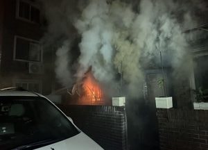수원 장안구 다가구주택서 새벽 불, 인명피해 없어
