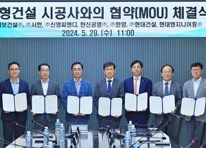 평택시-대형건설 7개 시공사, 지역 건설산업 활성화 업무 협약 체결