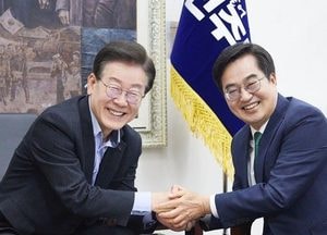 이재명·박찬대 만난 김동연 “경제 3법 입법·소통 필요”