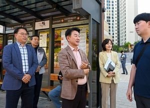 김동근 의정부시장, 의정부 01번 버스 탑승 ‘시민 소통’