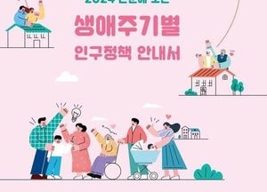 용인특례시 ‘한눈에 보는 생애주기별 인구정책 안내서’ 제작