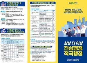 남양주시, 2024 적극행정 실행계획 수립·추진