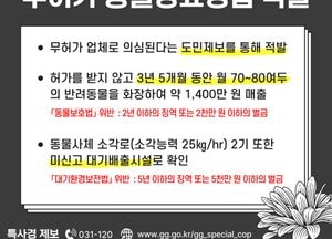 경기도특사경, 안산서 반려동물 불법 화장한 장묘업자 적발