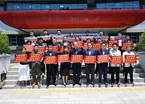9만 동두천시민 공공의료단 유치단, 릴레이 유치 활동 개시