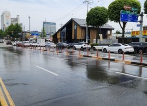 수원시, 폭염 대비 ‘노면빗물분사시스템’ 본격 가동...열섬 현상 완화 적극 활용
