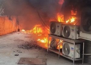 안양시 관양동, 에어컨 실외기서 불...소방당국, 21분 만에 진화