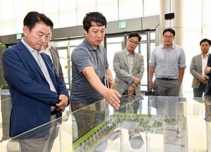 김동근 의정부시장 ‘대전 스튜디오 큐브’ 견학...첨단기술 기반 미래산업 육성 위해