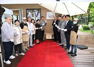 박형덕 동두천시장 "장애인 운영, 햇살꿈앤카페 재개장 소식 공유"
