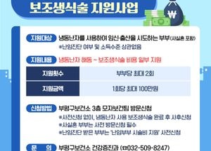 인천 부평구, 냉동난자 사용 보조생식술 지원