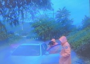 하남서 집중호우로 고립된 차량·운전자 무사히 구조돼