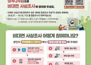 파주시, 2024년 주민등록 사실조사 실시…전제 시민 대상으로 오는 11월 18일까지