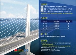 인천 중구 "내년 개통 예정 ‘제3연륙교’ 명칭 공모"