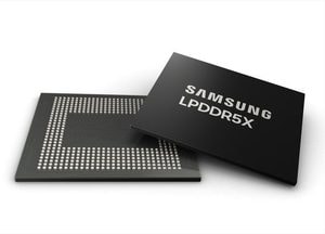 삼성전자, 업계 최소 두께 LPDDR5X D램 양산…백랩 공정 등 패키징 기술 최적화