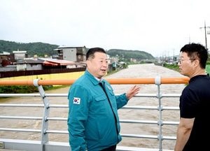 파주시, 집중호우 복구비 144억원 확보…국·도·시비 등 7월 ‘집중호우 피해’ 예산