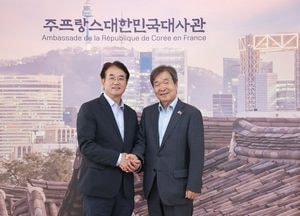최재철 주프랑스 대사 만난 "이동환 고양시장, 유럽시장 진출·투자유치에 긴밀한 협력 요청"