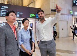 이상일 용인특례시장, 유럽 최대 복합환승센터 파리 ‘포럼 데 알’ 방문