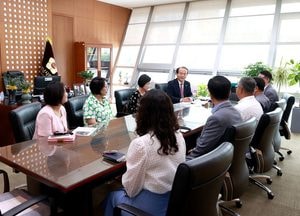 이덕수 성남시의회 의장, 중원구단체장연합회와 차담회 ‘현안 청취·소통’