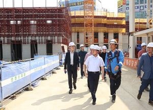 인천도시공사, 혹서기 폭염 대비 건설현장 안전점검 실시
