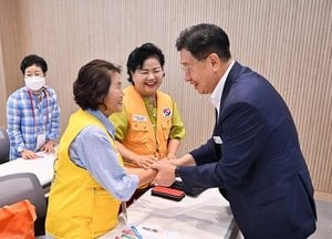 전진선 양평군수, “소외계층에 대한 안정적 돌봄사업은 모두 자원봉사 덕분”