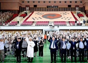파주시 ‘제79주년 광복절’ 경축식 개최...김경일 시장 “일제강점 부정하면 치욕 되풀이”
