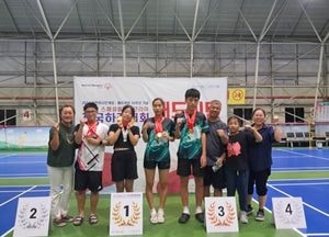 연천군 장애인배드민턴협회, 스페셜코리아 전국하계대회서 금5·동2 획득