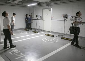 평택시, 아파트 지하 전기차 충전시설 합동점검...내달 2일까지