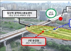 ‘당산역 광역환승센터’ 운영...김포광역버스 운행시간 단축 기대